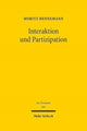 Book cover of: Interaktion und Partizipation. By: Moritz Hennemann