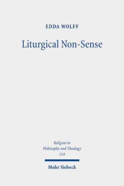 Book cover of: Liturgical Non-Sense. By: Edda Wolff
