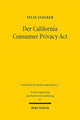 Book cover of: Der California Consumer Privacy Act. By: Felix Glocker