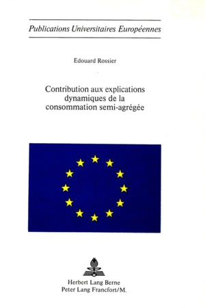 Contribution aux explications dynamiques de la consommation semi-agregee