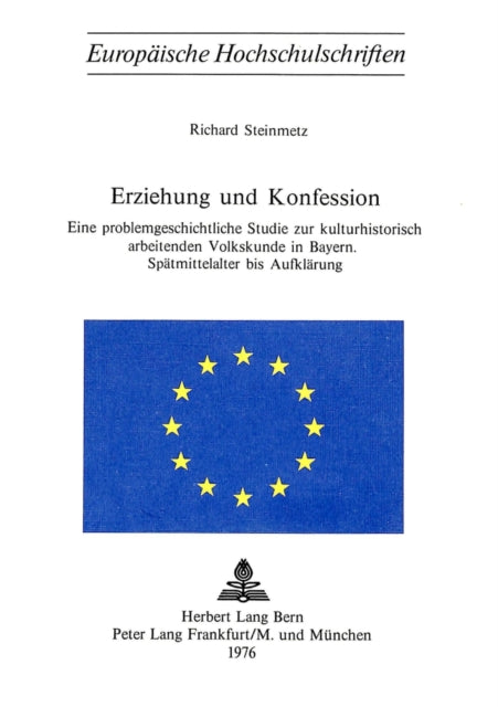 Book cover of: Erziehung und Konfession