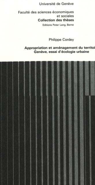 Book cover of: Appropriation et amenagement du territoire