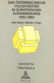 Book cover of: Das oesterreichische Volkstheater im europaeischen Zusammenhang 1830-1880