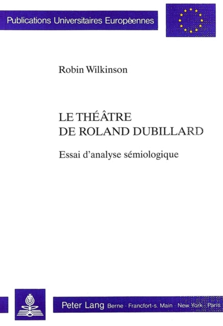 Book cover of: Le theatre de Roland Dubillard