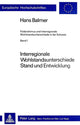 Book cover of: Interregionale Wohlstandsunterschiede- Stand und Entwicklung