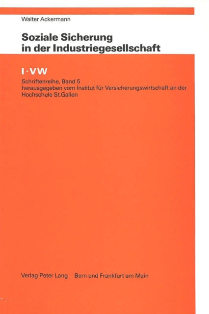 Book cover of: Soziale Sicherung in der Industriegesellschaft