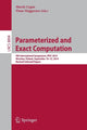 Book cover of: Parameterized and Exact Computation. By: Marek Cygan