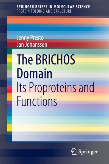 Book cover of: BRICHOS Domain. By: Jenny Presto