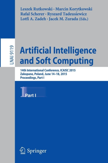Book cover of: Artificial Intelligence and Soft Computing. By: Leszek Rutkowski