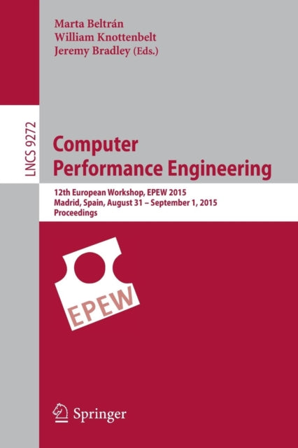 Book cover of: Computer Performance Engineering. By: Marta Beltrán