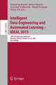Book cover of: Intelligent Data Engineering and Automated Learning – IDEAL 2015. By: Konrad Jackowski