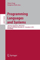 Book cover of: Programming Languages and Systems. By: Xinyu Feng
