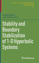 Book cover of: Stability and Boundary Stabilization of 1-D Hyperbolic Systems. By: Georges Bastin