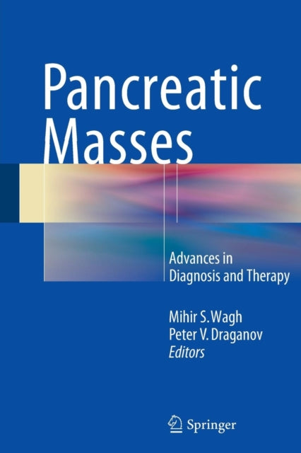 Book cover of: Pancreatic Masses. By: Mihir S. Wagh