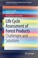 Book cover of: Life Cycle Assessment of Forest Products. By: Gustav Sandin