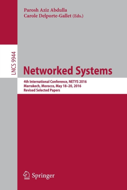 Book cover of: Networked Systems. By: Parosh Aziz Abdulla