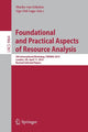 Book cover of: Foundational and Practical Aspects of Resource Analysis. By: Marko Van Eekelen