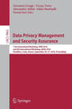 Book cover of: Data Privacy Management and Security Assurance. By: Giovanni Livraga