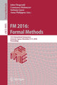 Book cover of: FM 2016: Formal Methods. By: John Fitzgerald