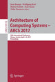 Book cover of: Architecture of Computing Systems - ARCS 2017. By: Jens Knoop