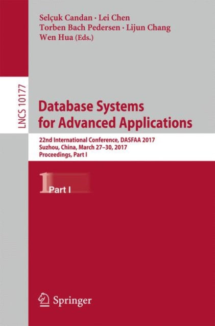 Book cover of: Database Systems for Advanced Applications. By: Selçuk Candan
