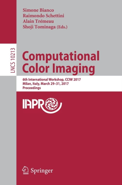 Book cover of: Computational Color Imaging. By: Simone Bianco