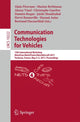 Book cover of: Communication Technologies for Vehicles. By: Alain Pirovano