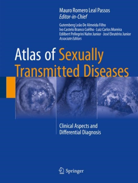 Book cover of: Atlas of Sexually Transmitted Diseases. By: Mauro Romero Leal Passos