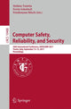 Book cover of: Computer Safety, Reliability, and Security. By: Stefano Tonetta