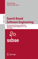 Book cover of: Search Based Software Engineering. By: Tim Menzies