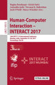 Book cover of: Human-Computer Interaction – INTERACT 2017. By: Regina Bernhaupt