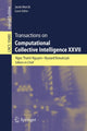 Book cover of: Transactions on Computational Collective Intelligence XXVII. By: Ngọc Thanh Nguyễn