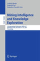 Book cover of: Mining Intelligence and Knowledge Exploration. By: Ashish Ghosh