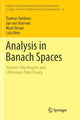 Book cover of: Analysis in Banach Spaces. By: Tuomas Hytönen