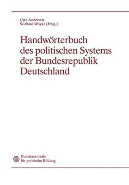 Book cover of: Handworterbuch des politischen Systems der Bundesrepublik Deutschland