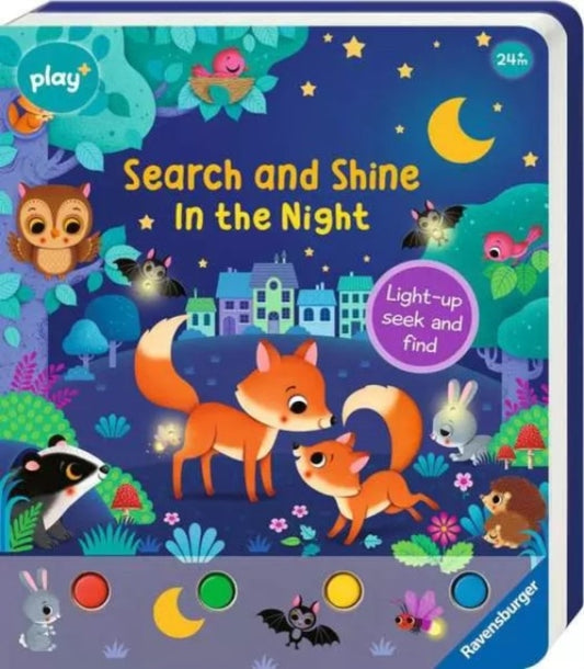 Book cover of: Ravensburger Play+ Infant & Toddler - Search and Shine In the Night