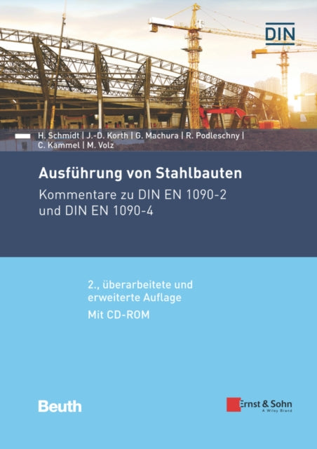 Book cover of: Ausfuhrung von Stahlbauten. By: Christian Kammel