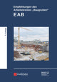 Book cover of: Empfehlungen des Arbeitskreises "Baugruben" (EAB). By: Deutsche Deutsche Gesell