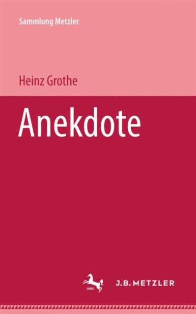 Book cover of: Anekdote
