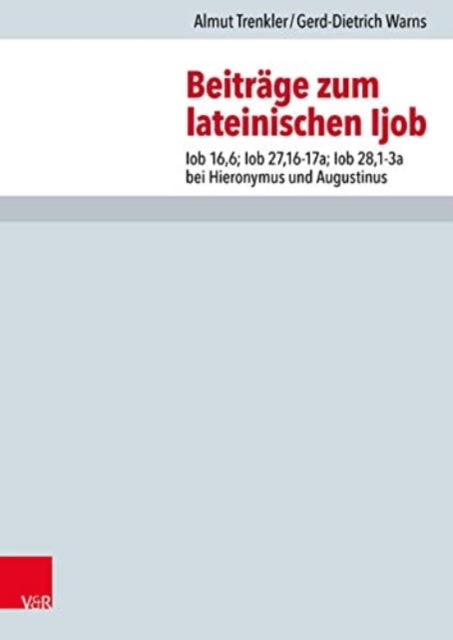 Book cover of: Beitrage zum lateinischen Ijob. By: Almut Trenkler