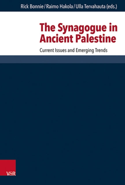 Book cover of: Synagogue in Ancient Palestine: Current Issues and Emerging Trends. By: Chaim Ben David