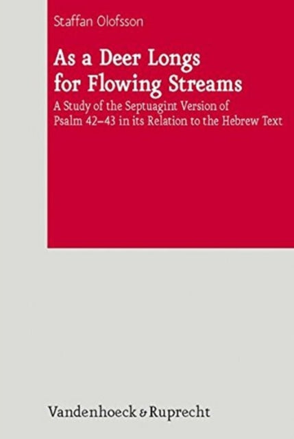As A Deer Longs For Flowing Streams