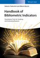 Book cover of: Handbook of Bibliometric Indicators. By: Roberto Todeschini