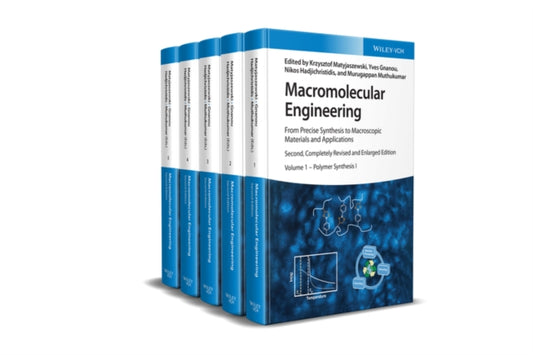 Book cover of: Macromolecular Engineering, 5 Volume Set. By: Krzysztof Matyjaszewski