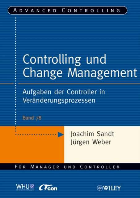 Book cover of: Controlling und Change Management. By: Joachim Sandt