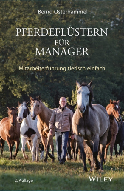 Book cover of: Pferdeflustern fur Manager. By: Bernd Osterhammel