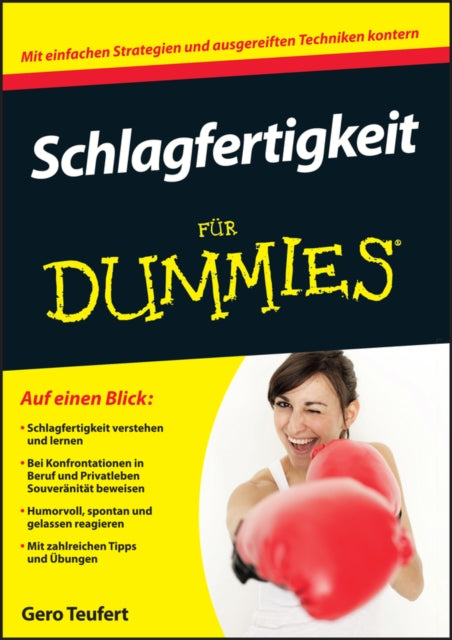Book cover of: Schlagfertigkeit fur Dummies. By: G. Teufert