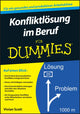 Book cover of: Konfliktlosung im Beruf fur Dummies. By: Vivian Scott