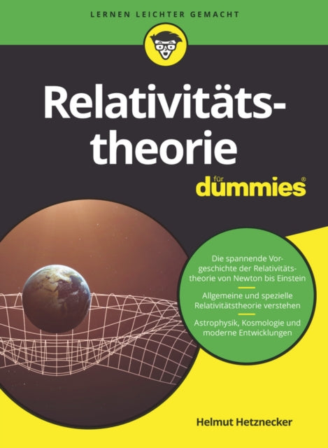 Book cover of: Relativitatstheorie fur Dummies. By: Helmut Hetznecker