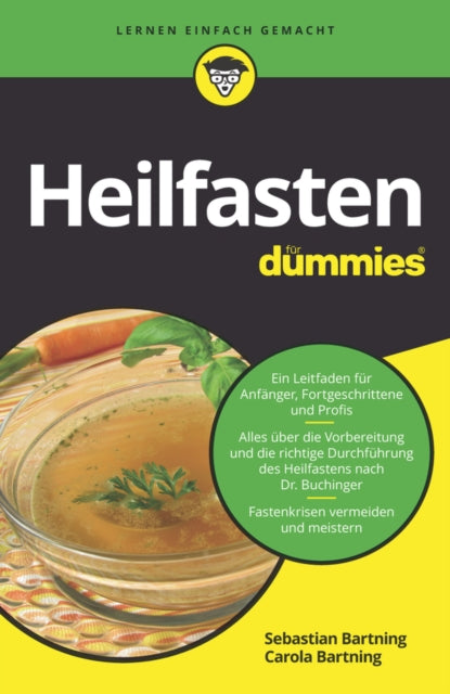 Book cover of: Heilfasten fur Dummies. By: Sebastian Bartning